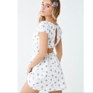 pretty summery floral dress